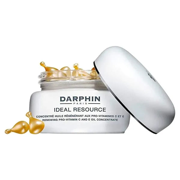 Darphin Ideal Resource Renewing Pro-Vitamin C and E Oil Concentrate Capsules Women 60 Count