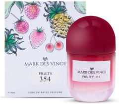 Mark Des Vince Fruity 354 Concentrated Perfume for Men Women Long Lasting Parfum Fragrance For Unisex, 15ml