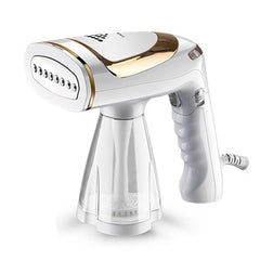 Portable Handheld Garment and Fabric Steamer 1600 Watts,40-Second Fast Heat-up, Auto-Off, Large Detachable Water Tank,2 in 1 Fabric Wrinkle Remover and Clothing Iron, with Lint Brush, and Steam Nozzle