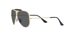 Ray-Ban mens 0RB3138 Sunglasses (pack of 1) - Legend Gold/Dark Grey