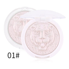Makeup Highlight Powder Nose Shadow Facial Brightening Shimmer Powder Palette, Face Concealer,Makeup Setting Powder,Face Contour, 8g Style1