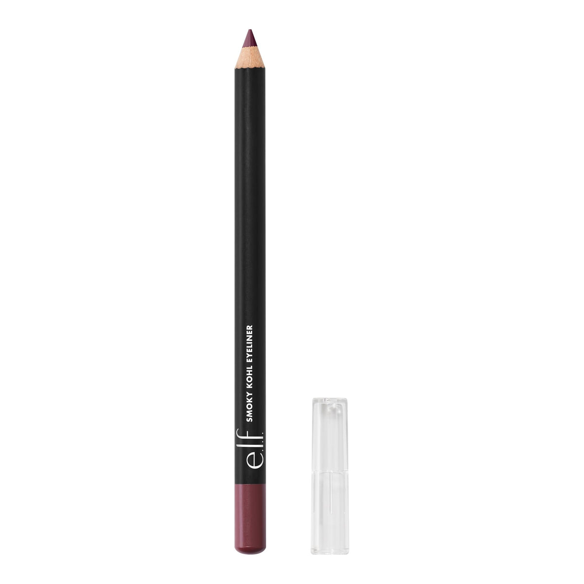 e.l.f. Smoky Kohl Eyeliner, Highly Pigmented Kajal for Long-Lasting, Intense Makeup Looks, Vegan and Cruelty Free, Plum & Go