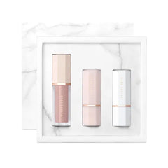 DEAR DAHLIA Trial Kit – Luxury Mini Vegan Makeup Set with Blush, Lipstick & Lip Tint for Travel & Gifting