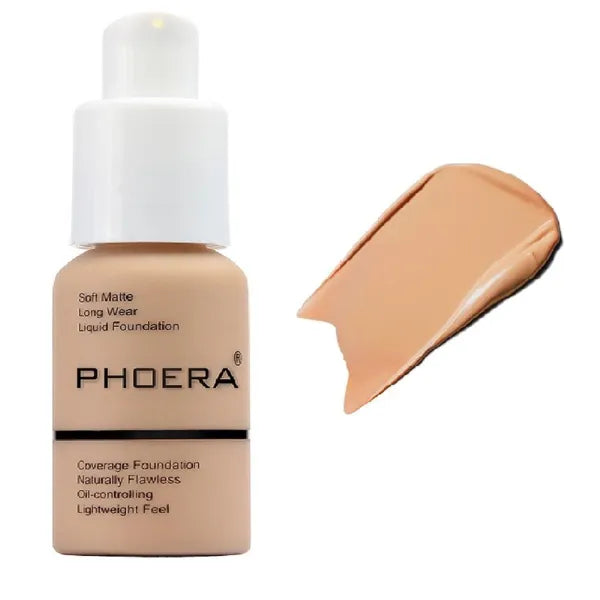 BestLand PHOERA Foundation Full Coverage Liquid Foundation Cream