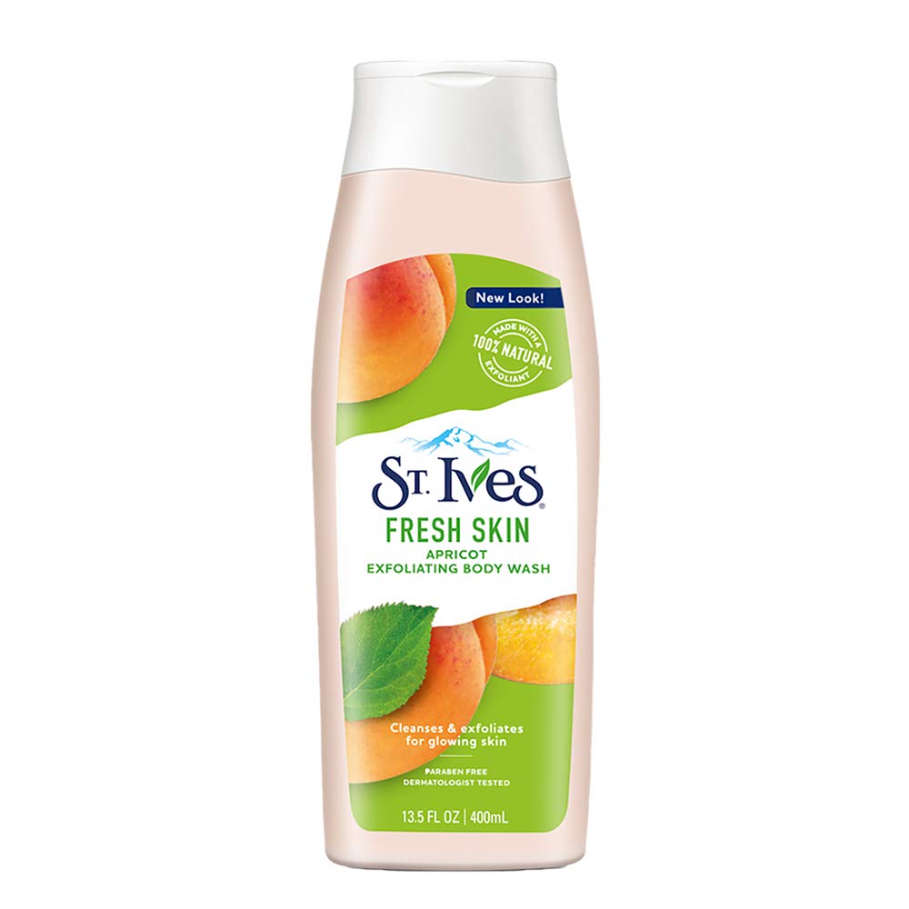 ST. Ives St Fresh Skin Apricot Body Wash, 400 ml