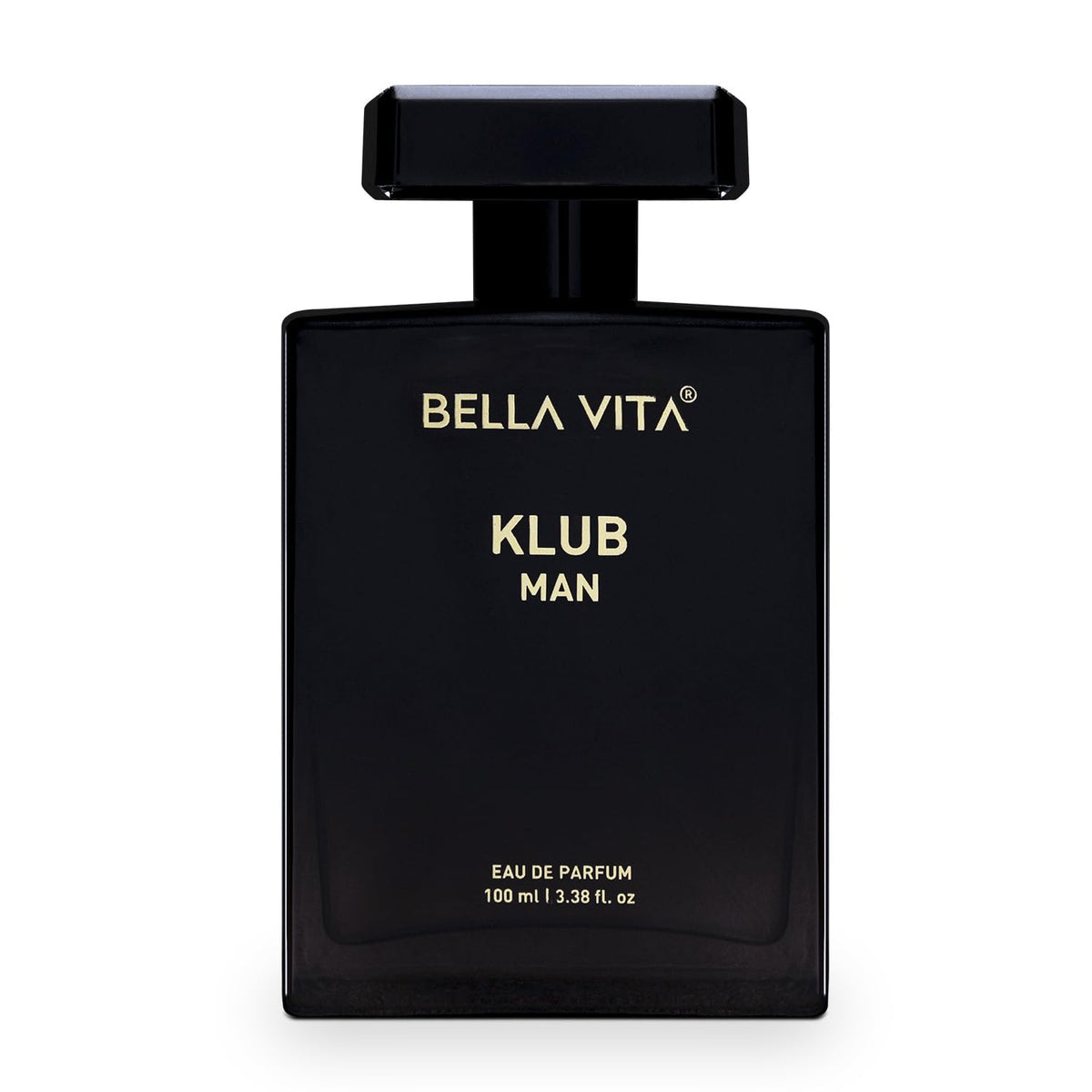 Bella Vita Luxury Perfume For Men - Bellavita KLUB Eau De Parfum for Men| Musky & Spicy Men's Perfume| Lemon, Rose & Vanilla| Long Lasting Fragrance for Men- 100 ML