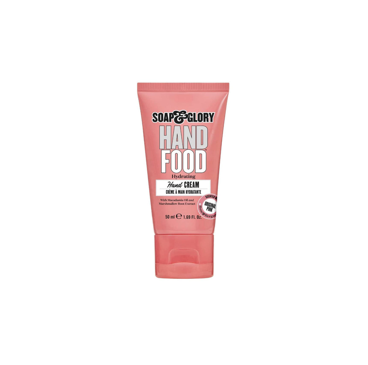 Soap & Glory Hand Food Hand Cream - Moisturizing Lotion for Dry Hands with Shea Butter & Almond Oil, Hydrate & Soothe Hands - 50ml