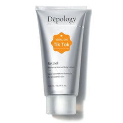 Depology Ultra-Size Firming Retinol Body Lotion for Crepey Skin & Keratosis Pilaris with 0.05% Retinol, AHA, Collagen, Body Cream, Anti-Aging Moisturizer 10.14 fl oz