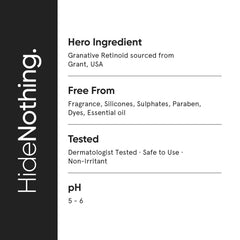Minimalist 2% Retinoid Anti Aging Cream for Wrinkles & Fine Lines, 30 ml | Super Light Night Face Cream (Emulsion) for Women & Men