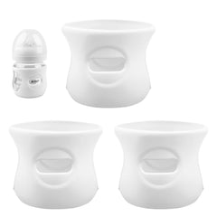 longjunjunfashion 3 Pack Silicone Sleeves for Avent Natural Glass Baby Bottles, Anti Breakage Baby Bottle Holder, Compatible Baby Bottle, BPA Free (4 Ounce)