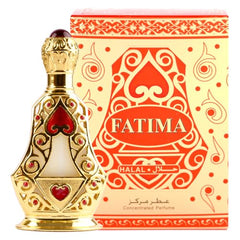 "Oud Khaleeji ATTAR FATIMA 20ml Perfume Oil - A Timeless Elixir of Grace and Allure"