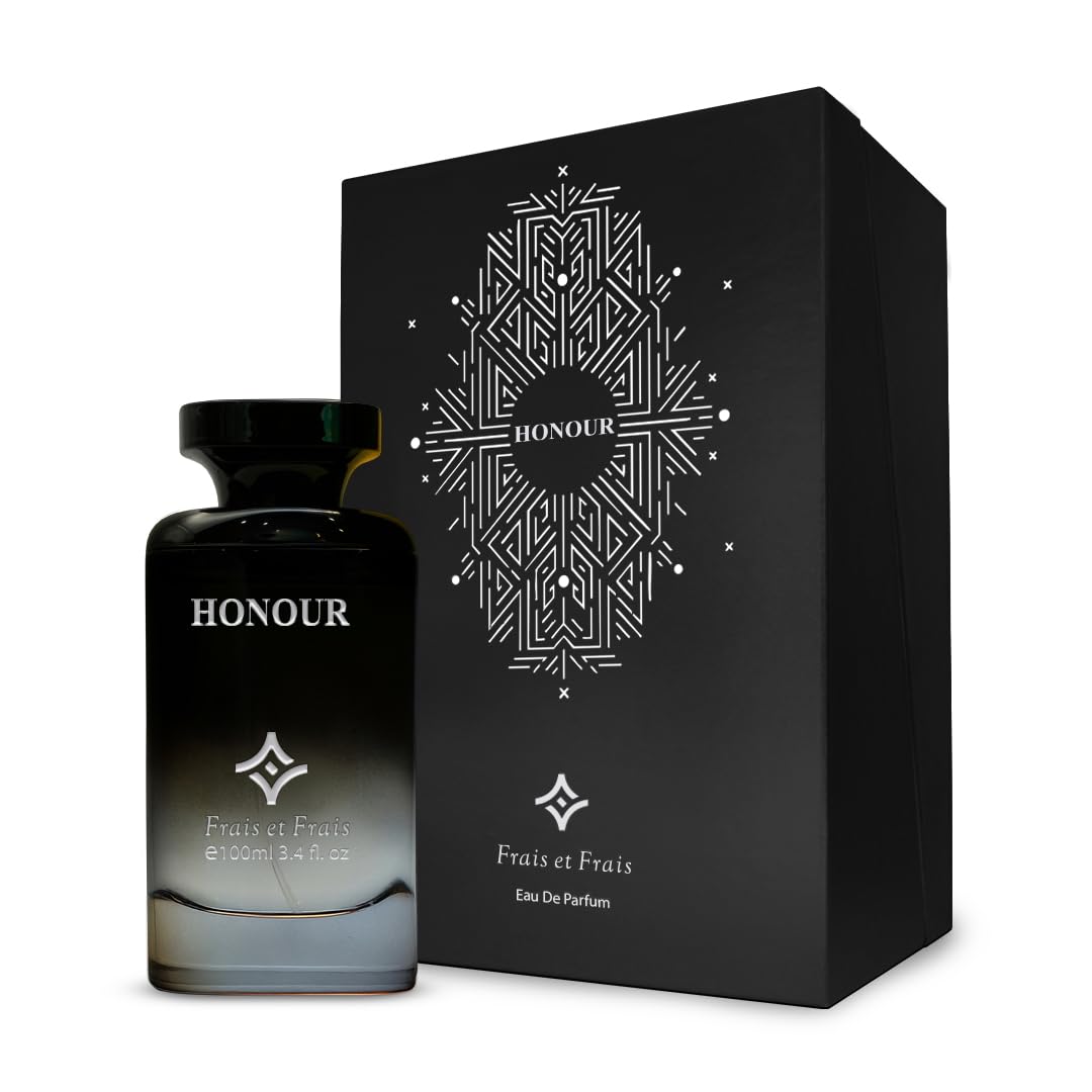 Frais Et Frais Honour Perfume 100ML - Eau de Parfum - Long Lasting, Premium Men's Fragrance with Grapefruit & Pineapple