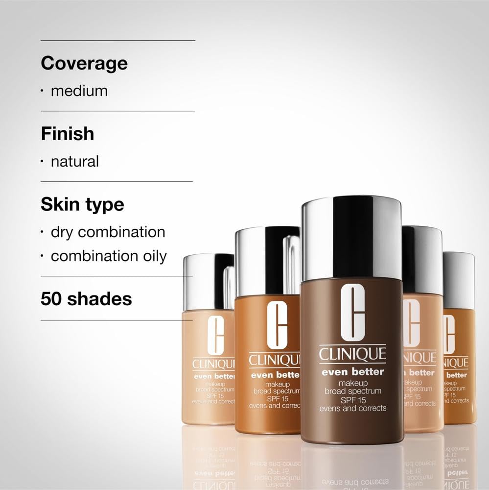 Clinique Even Better Makeup Spf15 (Dry Combination To Combination Oily) - No. 25 Buff