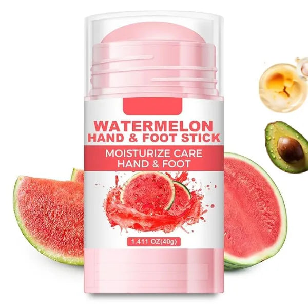 Grospe Foot and Hand Urea Cream, Heel Balm for Dry Cracked Feet Hands Elbows Knees Heel Repair Stick with Vitamin E Shea Butter Moisturizes 1.41 Oz