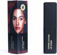 SUGAR Cosmetics Coffee Culture Lip Scrub with Coffee Extracts Nourishes, Soothes and Heals Flaky and Dry Lips Enriched with Olive, Jojoba & Almond Oil - 3.5 g