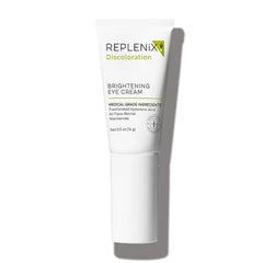 Replenix Brightening Eye Cream, Medical-Grade Hydrating Under Eye Treatment for Dark Circles & Puffiness with Hyaluronic Acid (0.5 oz)