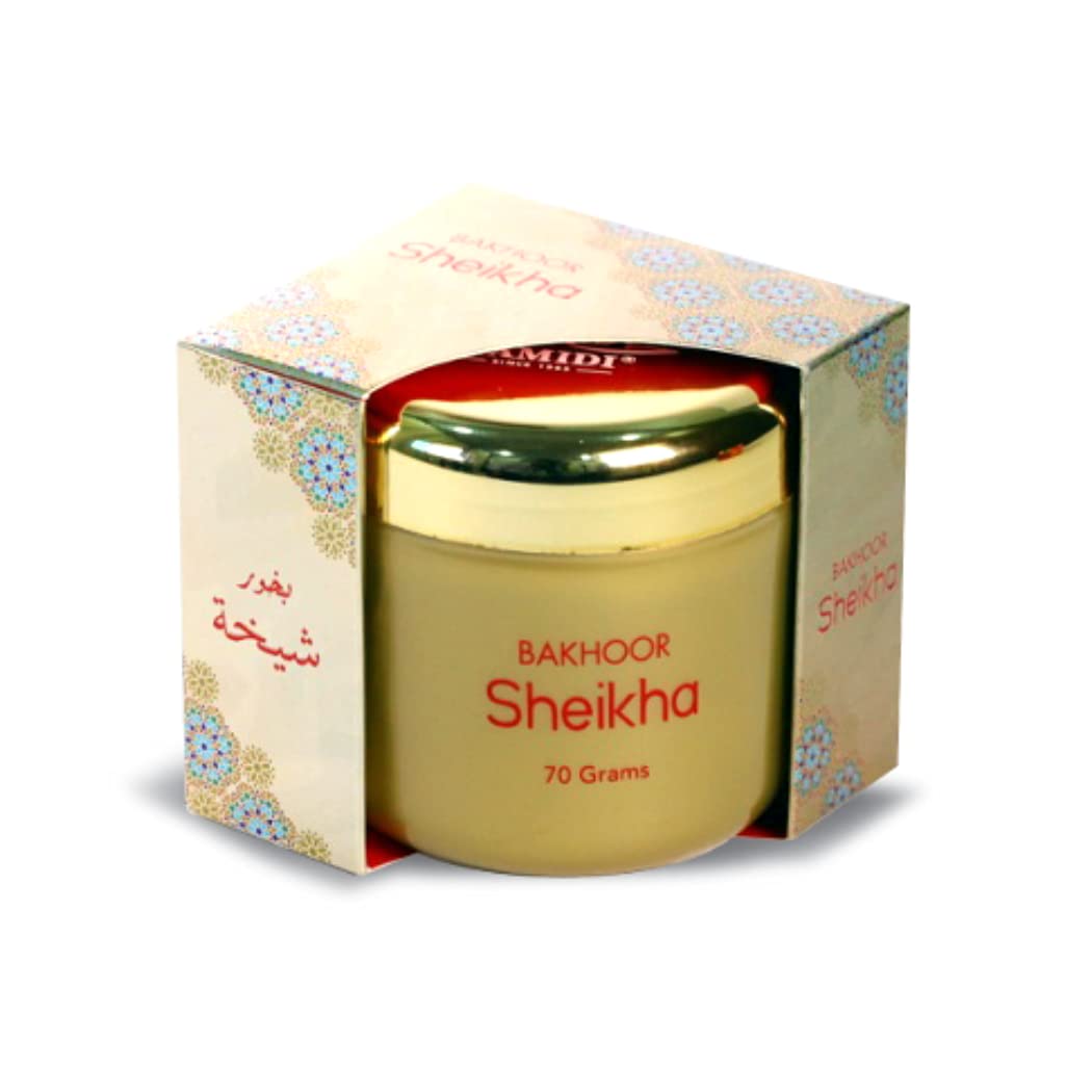 Hamidi Sheikha 100% Pure Oriental Bakhoor 70g, Arabic Incense, Home Fragrances, Use With Burner Or Charcoal, Relax feeling, Refreshing, Use Every where