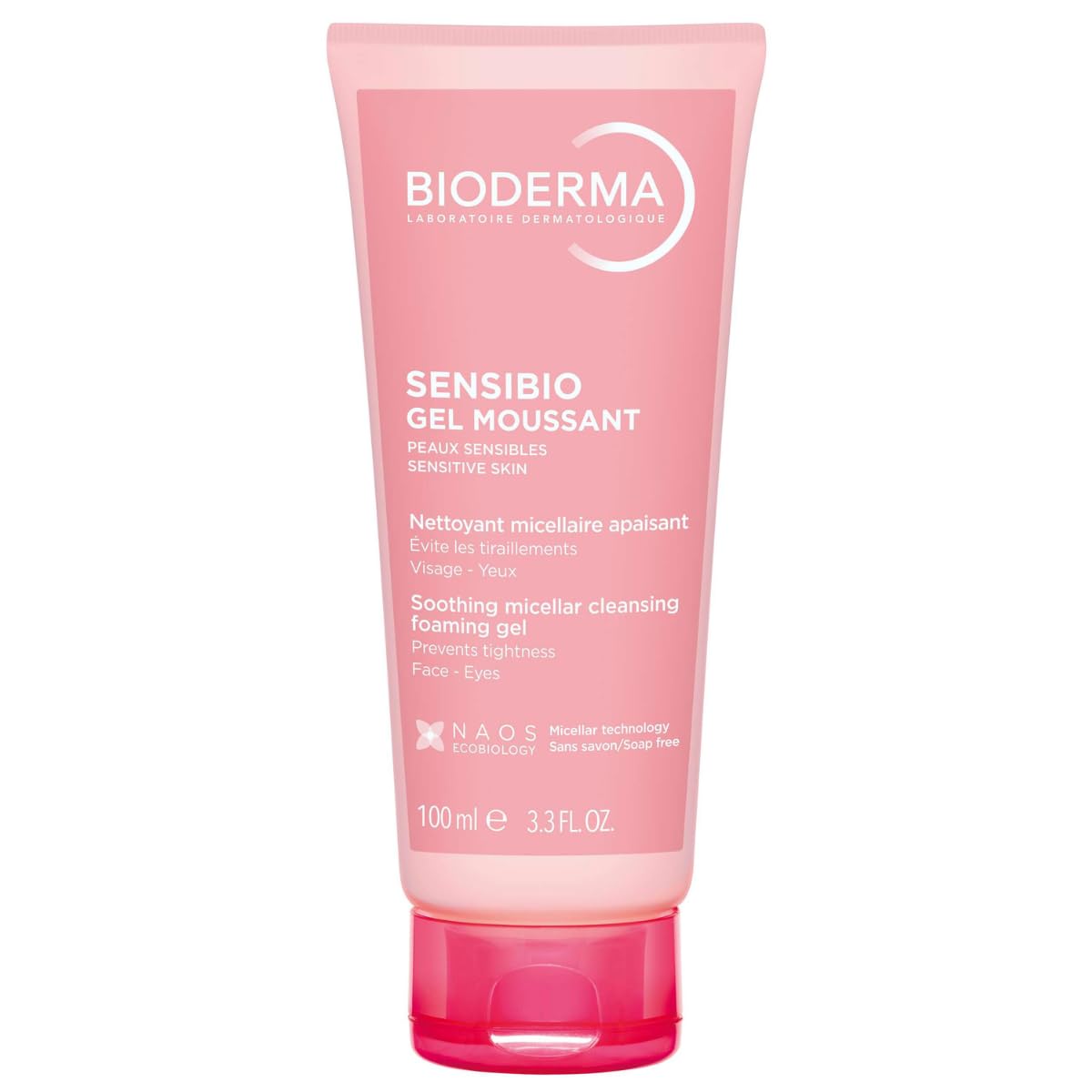 Bioderma Sensibio Soothing Micellar Cleansing Foaming Gel For Sensitive Skin - 100 ml