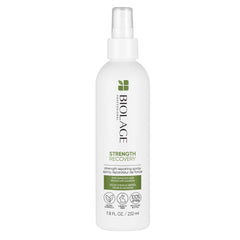 BIOLAGE Strength Recovery Repairing Leave-In Treatment Spray | Heat Protectant & Detangler | For All Damaged Hair Types | Replaces Keratin Dose & Fiber Strong | Vegan | Cruelty-Free | 7.8 Fl. Oz.