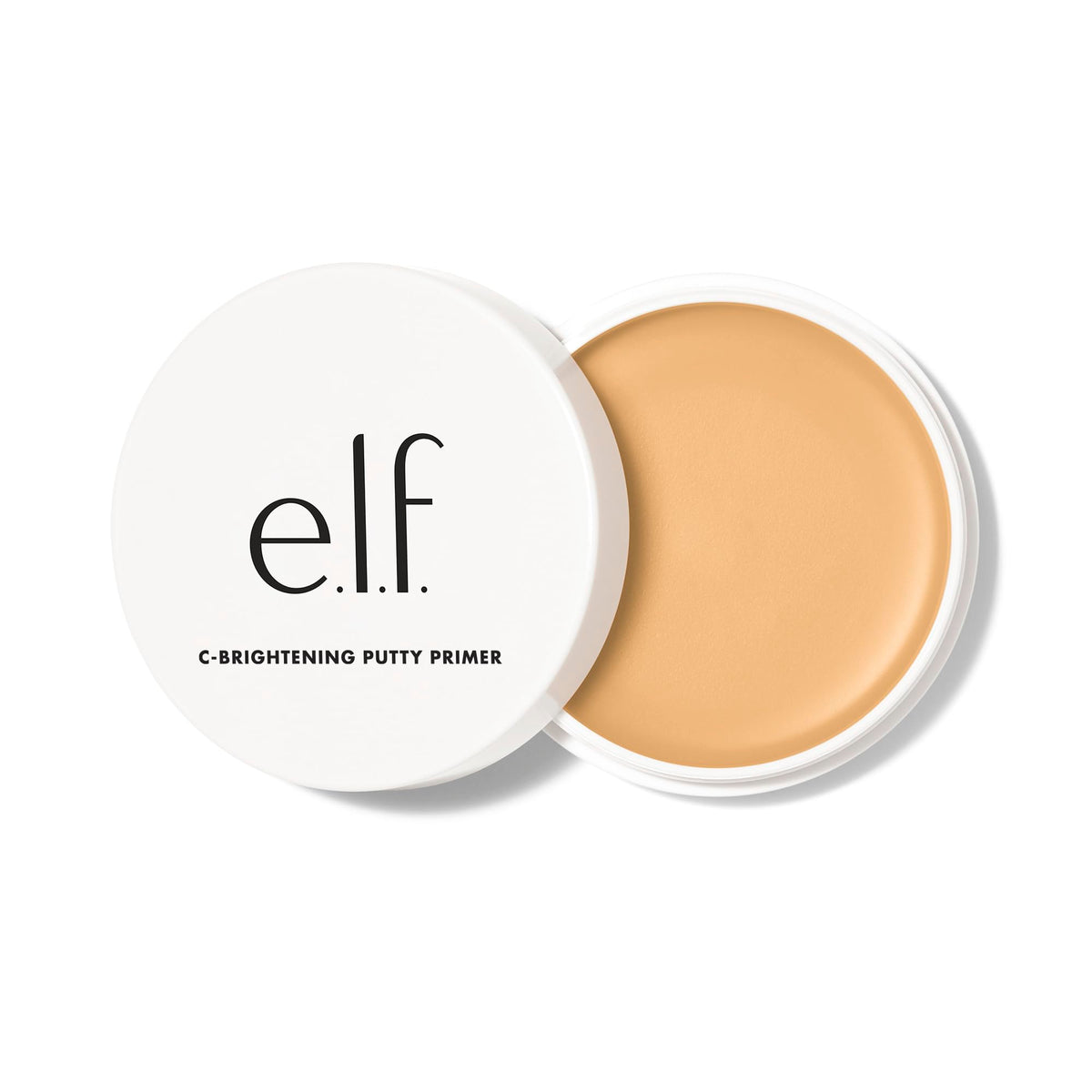 e.l.f. Cosmetics C-Bright Putty Primer, Makeup Primer For Brightening & Evening Out Skin Tone, Grips Makeup, Enriched With Vitamin C, Universal Sheer, 1 g (Pack of 1)
