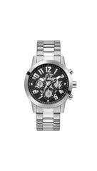 GUESS Men's 44mm Watch - Black Bracelet Black Dial Black Case