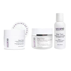 NassifMD Detox Pads and Micro Spa Vitamin C Skin Peel Bundle