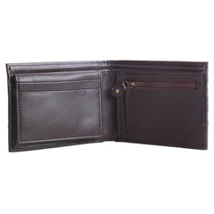 TITAN Men's Bifold Leather Wallet, Brown