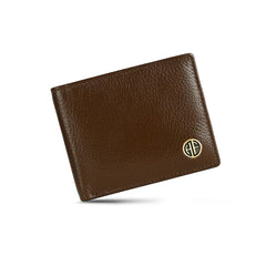 HAMMONDS FLYCATCHER Genuine Leather Wallet for Men, RFID Protected Leather Purse for Men, Money Purse for Men, Bi-Fold Wallet, 4 Card Slots, Coin Pocket, Hidden Pockets - Brushwood