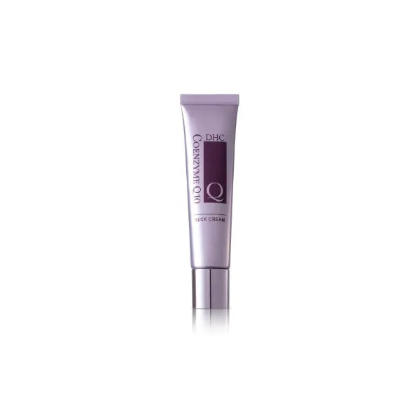 DHC CoQ10 Neck Cream, For Tightening and Firming, 1.2 oz | Anti-Aging Moisturizer for Neck and Décolletage, Antioxidant-rich, Reduces Tech-Neck, Sagging, and Lines