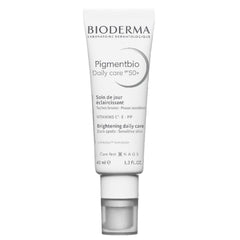 Bioderma Pigmentbio Daily Care SPF50+ - Brightening Face Cream for Pigmentation & Dark Spots, Daily Moisturiser Brightens & Protects from Sun - 40ml