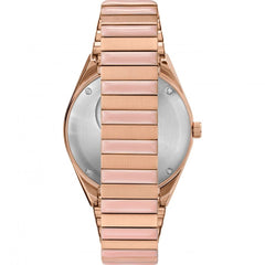 Timex Women Analogue Watch with a Stainless Steel Strap Q