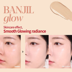 Espoir Pro Tailor Be Natural Cushion Ivory 0.5 oz with 0.5 oz Refill | Thin, Micro Layering Natural Dewy Coverage Foundation Cushion | Long-lasting Dense, Even Skin Texture | Korean Cushion Foundation