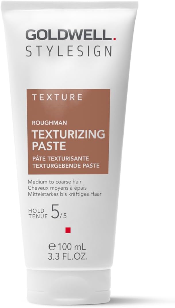 Goldwell Stylesign Texture Roughman Texture Paste, Ideal for Medium to Strong Hair - 100 ml