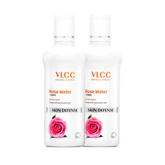 VLCC Natural Sciences Skin Defense Rose Water Toner, 100ml (Pack of 2)