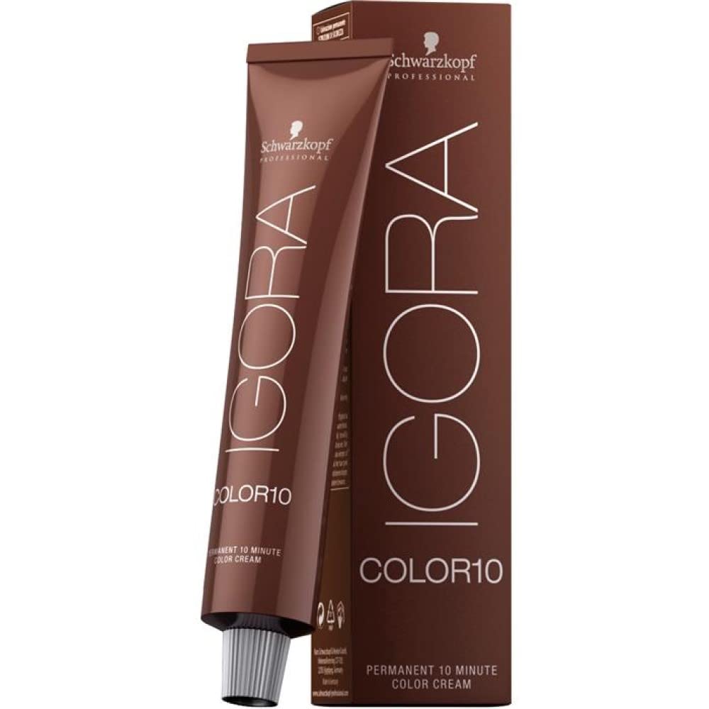 Schwarzkopf Professional Igora Color 10 Permanent Hair Dye, No. 7-00 Medium Natural Blonde, 60 ml