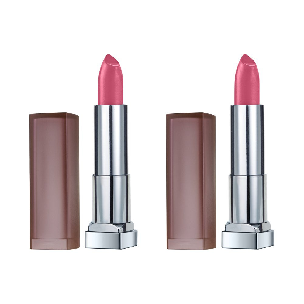 Maybelline New York Color Sensational Pink Lipstick, Matte Lipstick, Lust for Blush, 2 Count