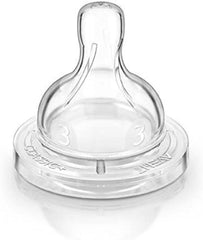 AVENT Philips SCF633/27-2 Classic Medium Flow Teat,3 Holes + 3m