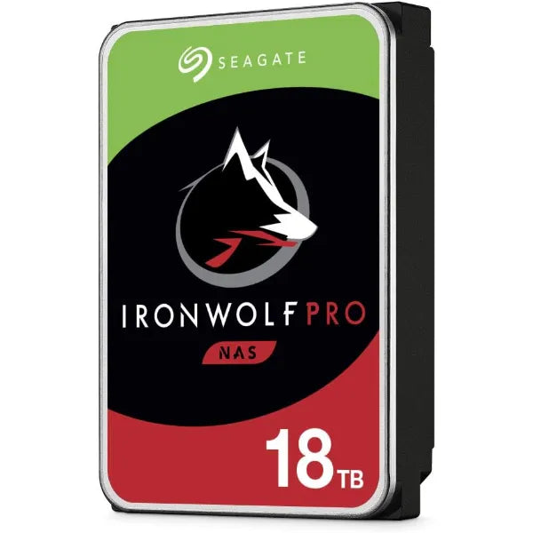 Seagate Iron wolf Pro 3.5" Sata III 18TB Internal Nas Hard Drive (ST18000NE000)