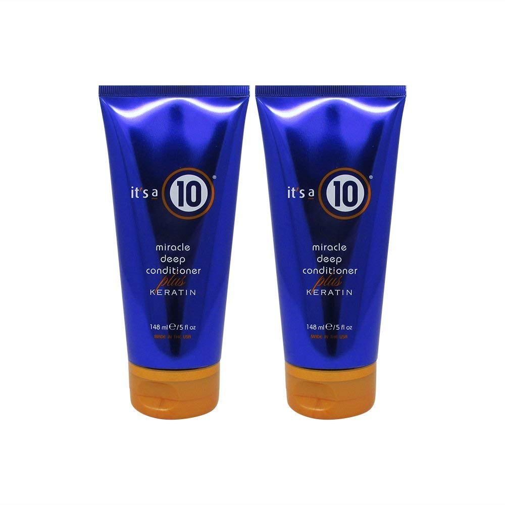 It's a 10 Bundle-2 Items : Miracle Deep Conditioner Plus Keratin, 5 Oz (Pack of 2)