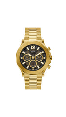 GUESS Gold-Tone Cut-Through Multifunction Watch