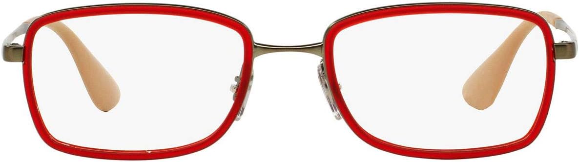 Ray-Ban Eyeglasses Vista RX 6336 2856 RUBBER RED