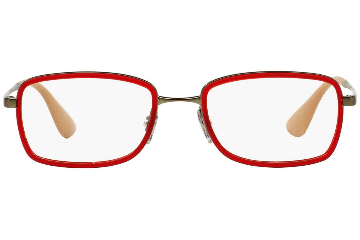 Ray-Ban Eyeglasses Vista RX 6336 2856 RUBBER RED