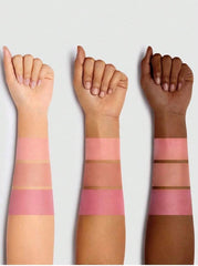 SHEGLAM SWEET CHEEKS BLUSH TRIO- 3 COLOR POWDER BLUSH PALLETTE LONG LASTING HIGH PIGMENTED PORELESS MATTE CHEEKS ALL-DAY BLUSHER - ENAMORED