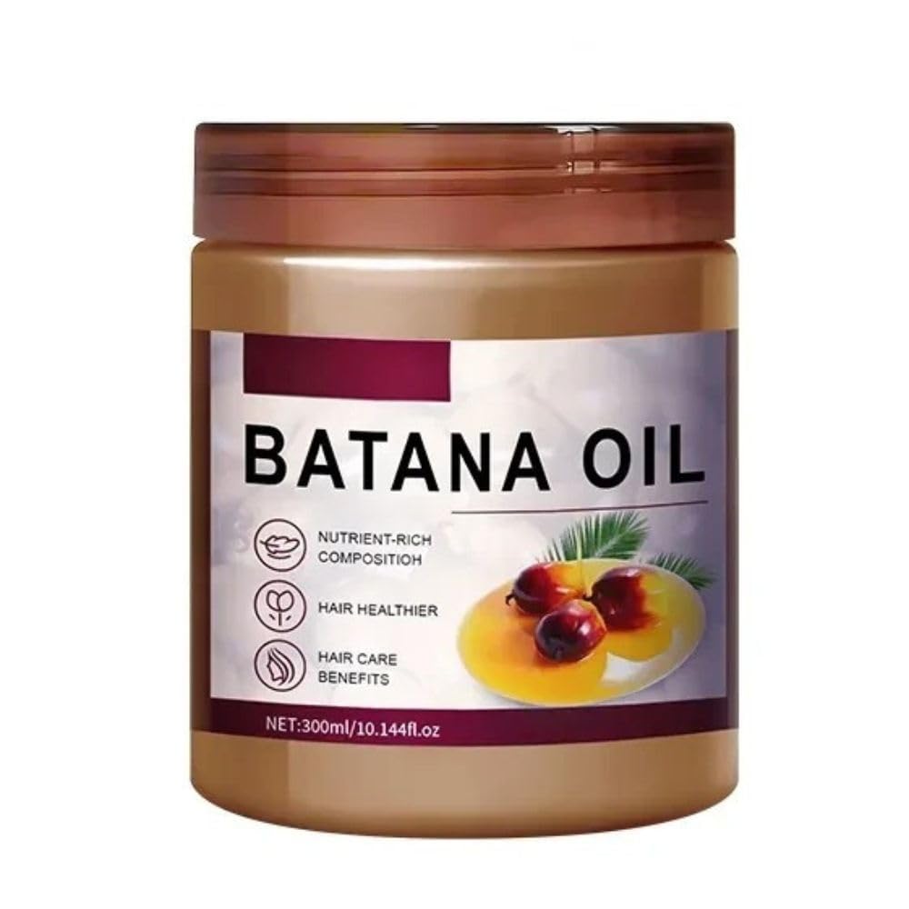Batana & Rosemary Oil Hair Growth Treatment – Strengthens Follicles, Nourishes Scalp, Repairs Damage, Anti-Hair Loss Solution, Natural Ingredients, Suitable for All Hair Types (300mL)