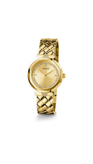 GUESS Women's 34mm Watch - Rose Gold Tone Bracelet Rose Gold Dial Rose Gold Tone Case