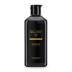 BELLAVITA CEO Man Body Wash 250ml Refreshing Shower Gel for Men | Deep Cleansing, Hydrating and Moisturising Skin with Aloe Vera & Charcoal Powder
