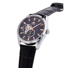 Orient Mens Automatic Watch, Analog Display and Leather Strap RA-AR0005Y10B