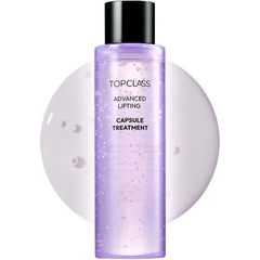 CHARMZONE Topclass Advanced Lifting Capsule Treatment 4.06oz (120ml) – Anti-Aging Collagen Essence for Firming & Moisturizing, 2-in-1 Toner & Emulsion, Korean Skincare