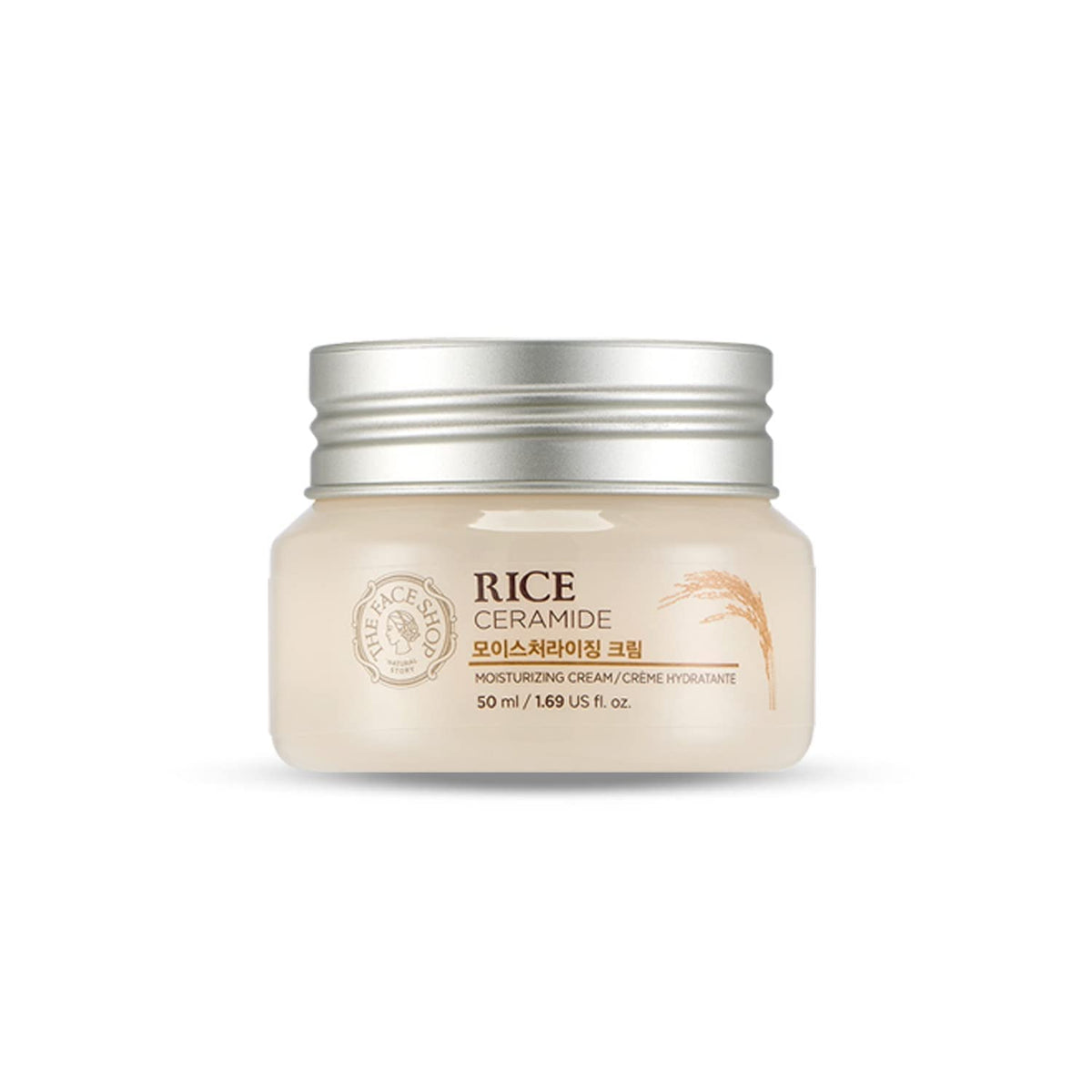 The Face Shop Rice & Ceramide Moisturizing Cream, 50ml