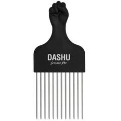 DASHU Classic Styling Pik 6.69" – Rust-Resistant Metal Hair Pick Comb for Volumizing & Full Hair Lift, Durable Afro Pick for Men & Women